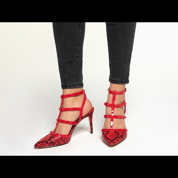 🎊PRICE⬇️MIX No. 6 Women's Red Laboni Pump - size 7 1/2M - Picture 3 of 7